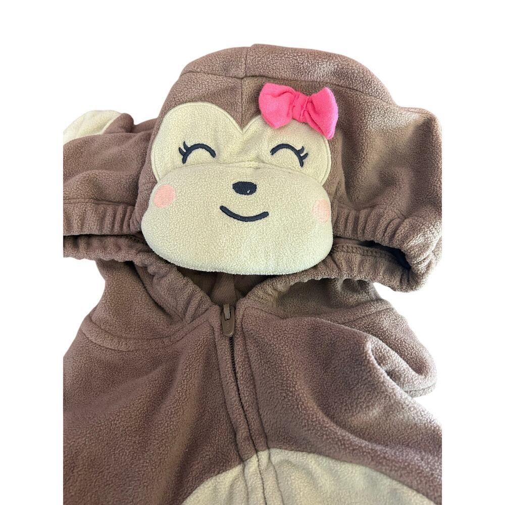 CARTER’S Girl’s Plush Fleece Monkey Costume / Size: 24 Months